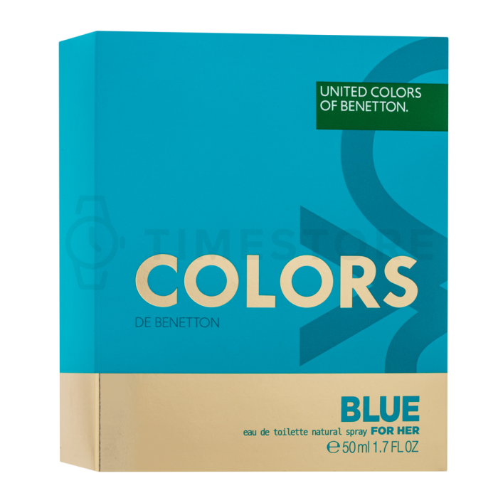 Benetton Colors de Benetton Blue toaletní voda pro ženy 50 ml