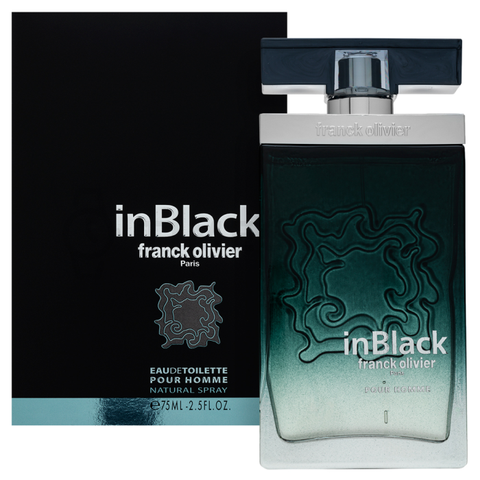 Franck Olivier In Black for Men тоалетна вода за мъже 75 ml