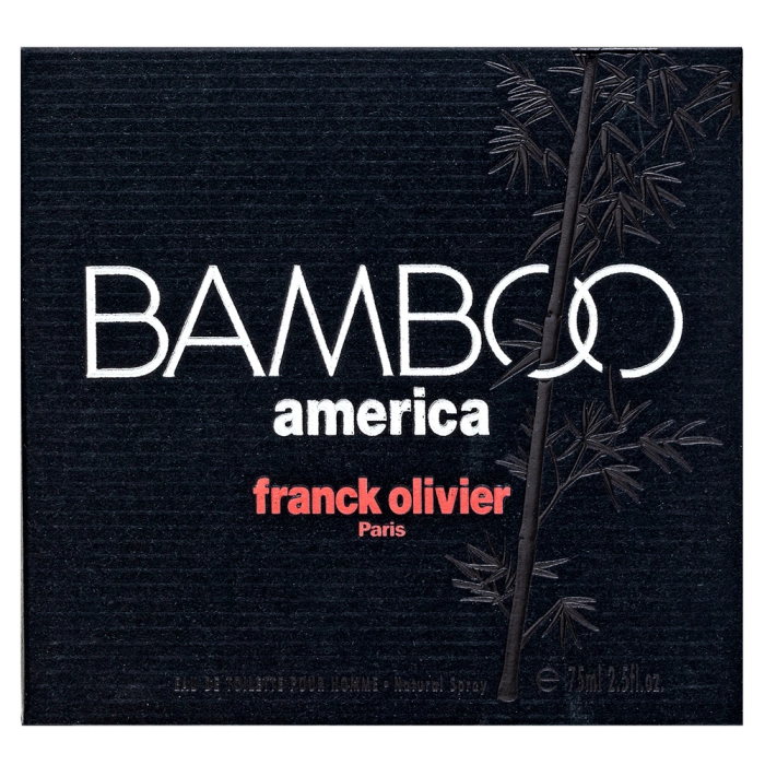 Franck Olivier Bamboo America toaletná voda pre mužov 75 ml