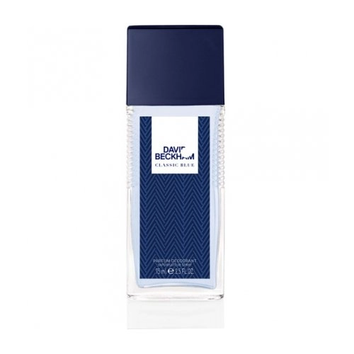 David Beckham Classic Blue spray dezodor férfiaknak 75 ml
